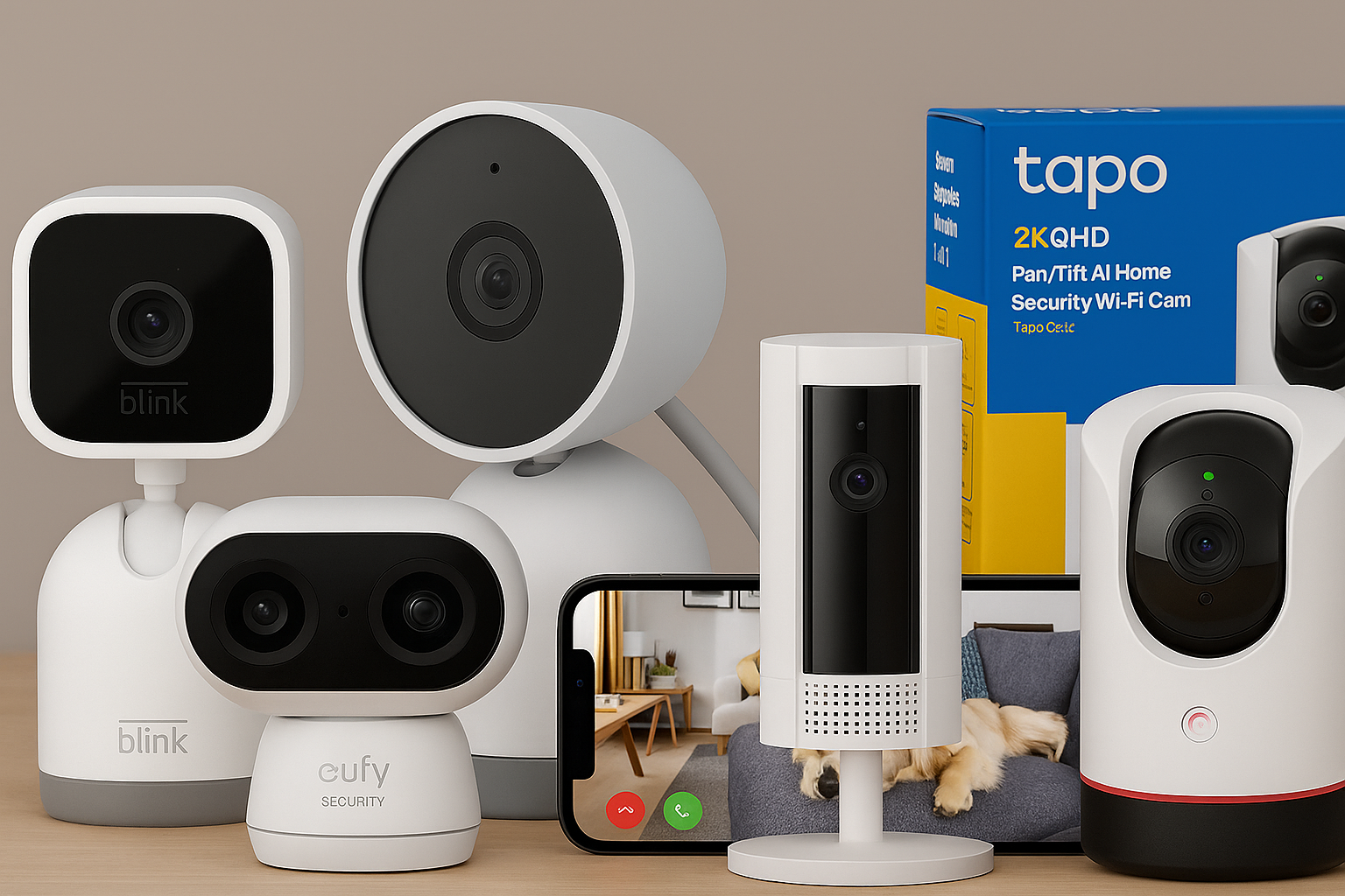 5 Best Indoor Smart Security Cameras for UK Homes in 2025