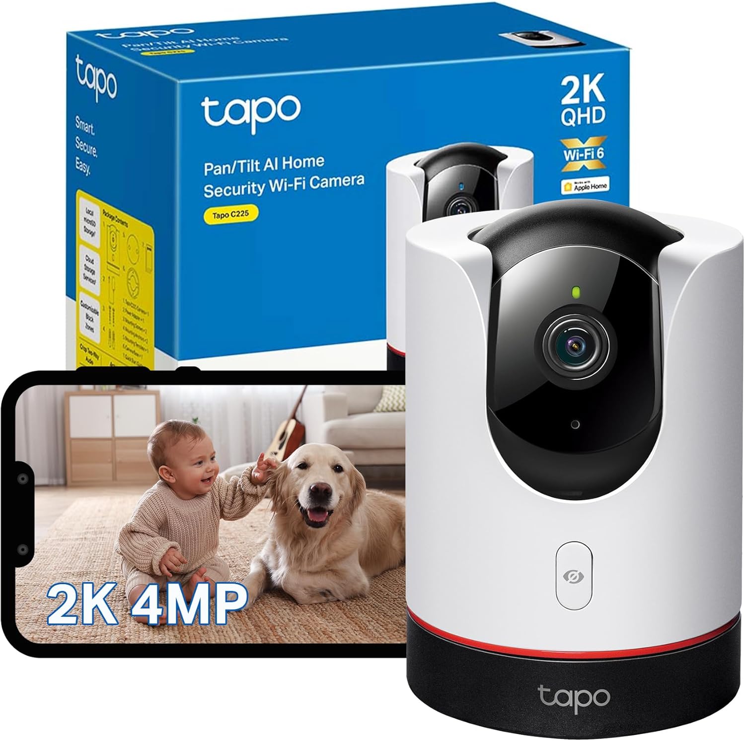 Tapo C225 2K 4MP QHD Indoor Camera