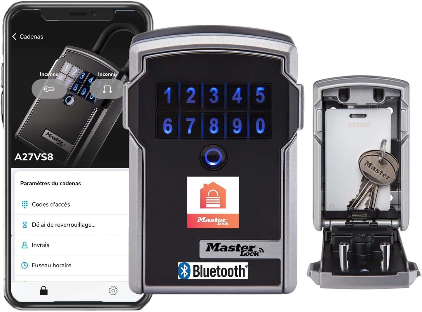 MASTER LOCK Smart Connected Key Safe Wall Mounted