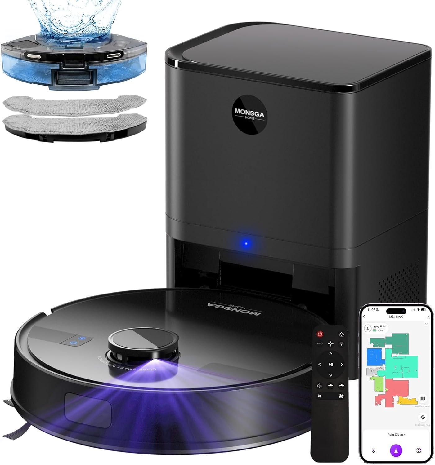 MONSGA Robot Vacuum with Mop