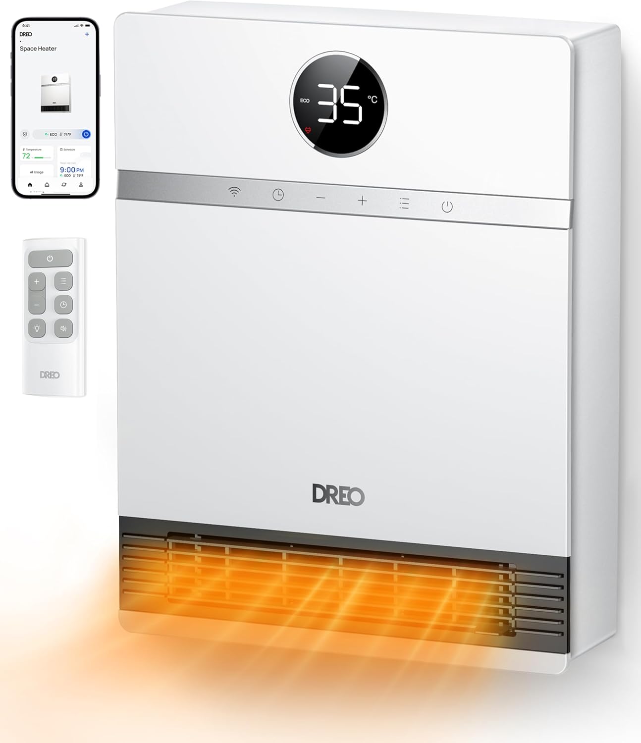 Dreo Smart Electric Wall Heater